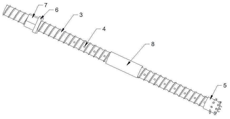 Construction method of existing building anti-floating system based on embedded self-propelled anchor