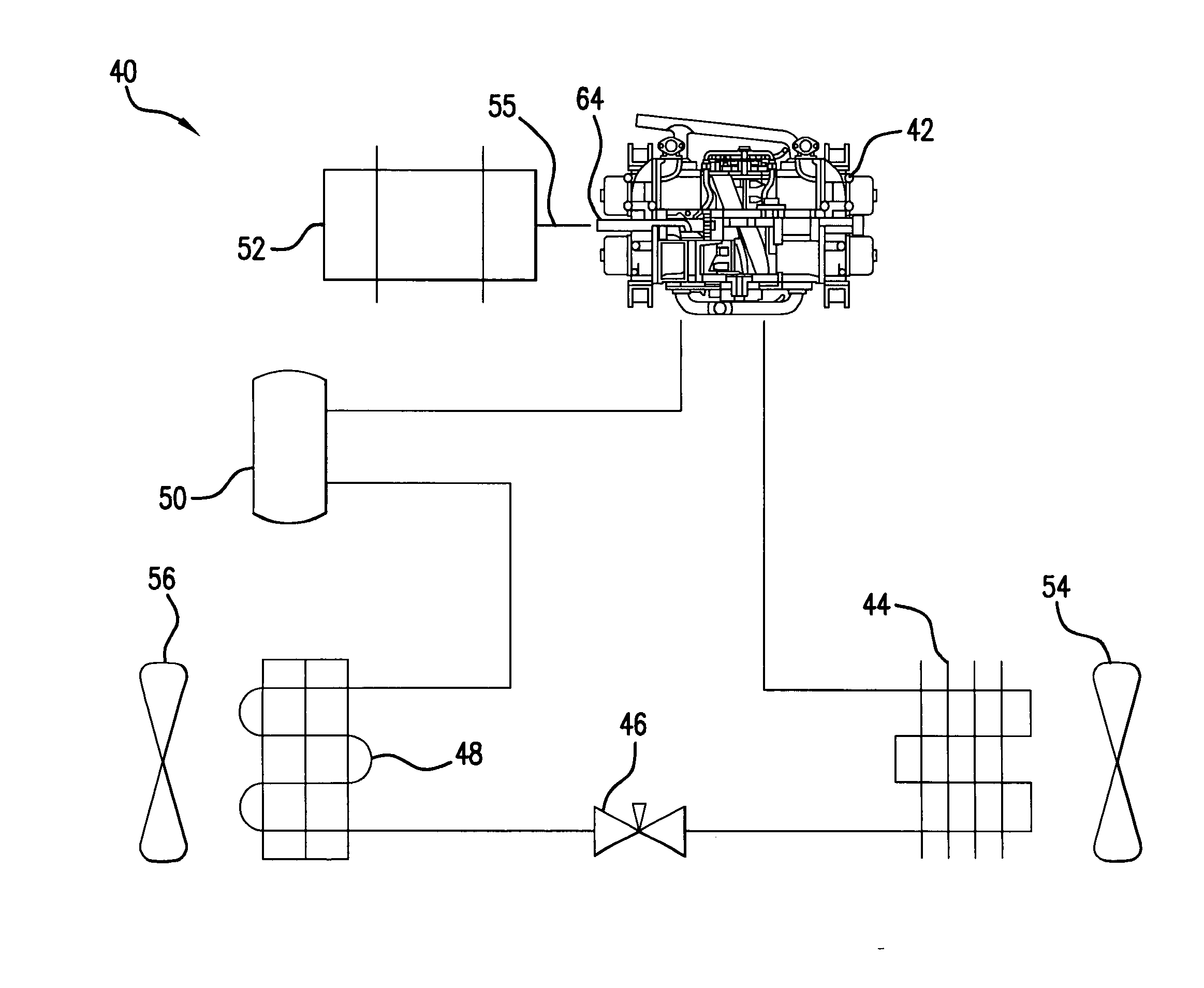Evaporator apparatus and method for modulating cooling