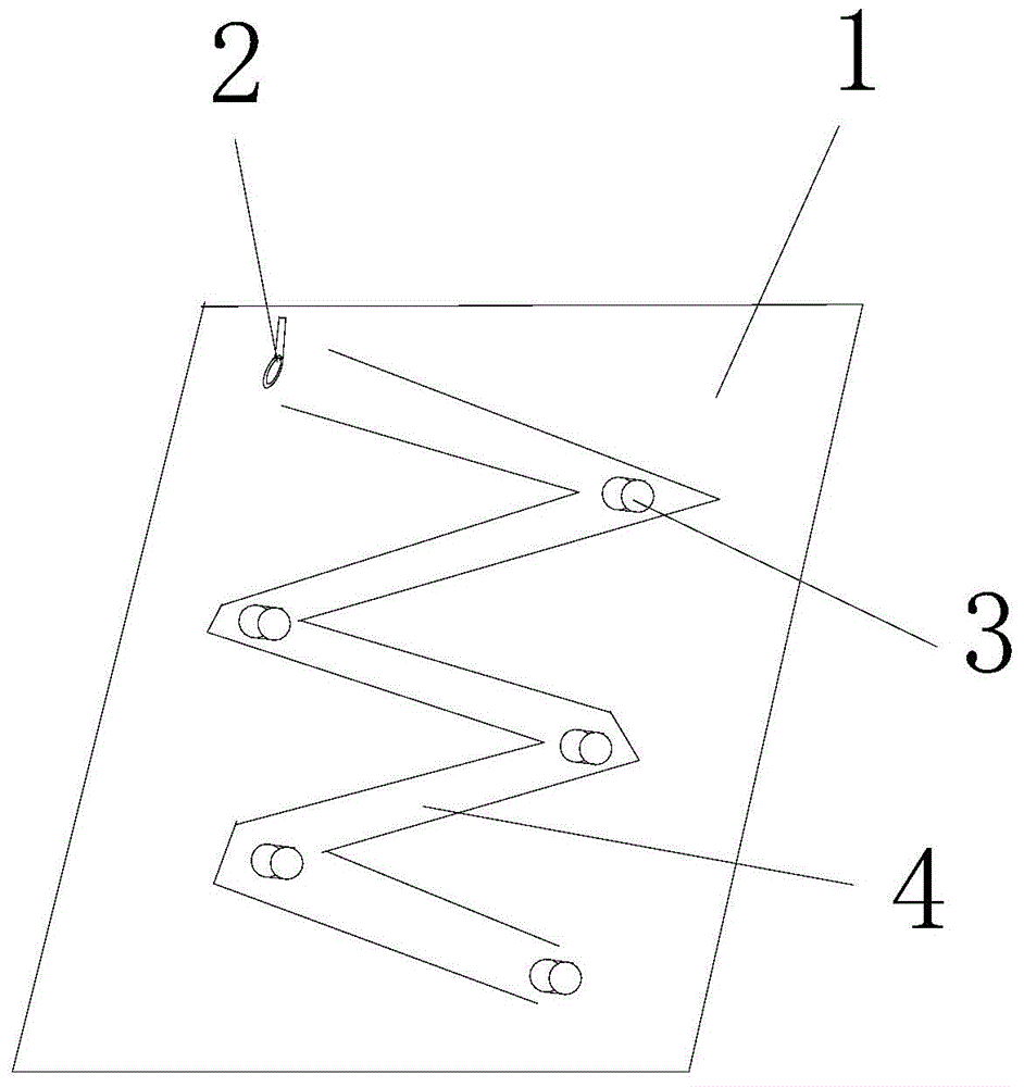 Improved yarn guide frame