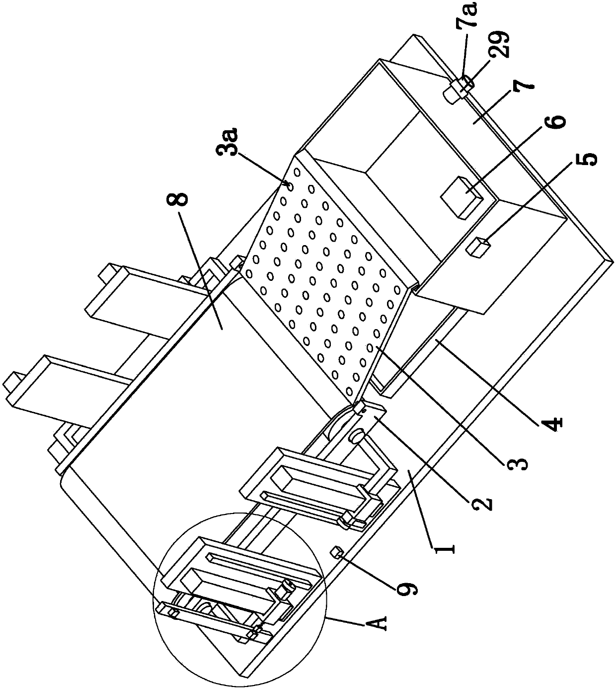 Processing method of cowhide sofa leather with low VOC (volatile organic compounds) volatilization