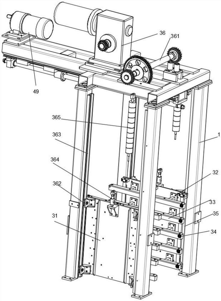 Automatic loading and unloading device