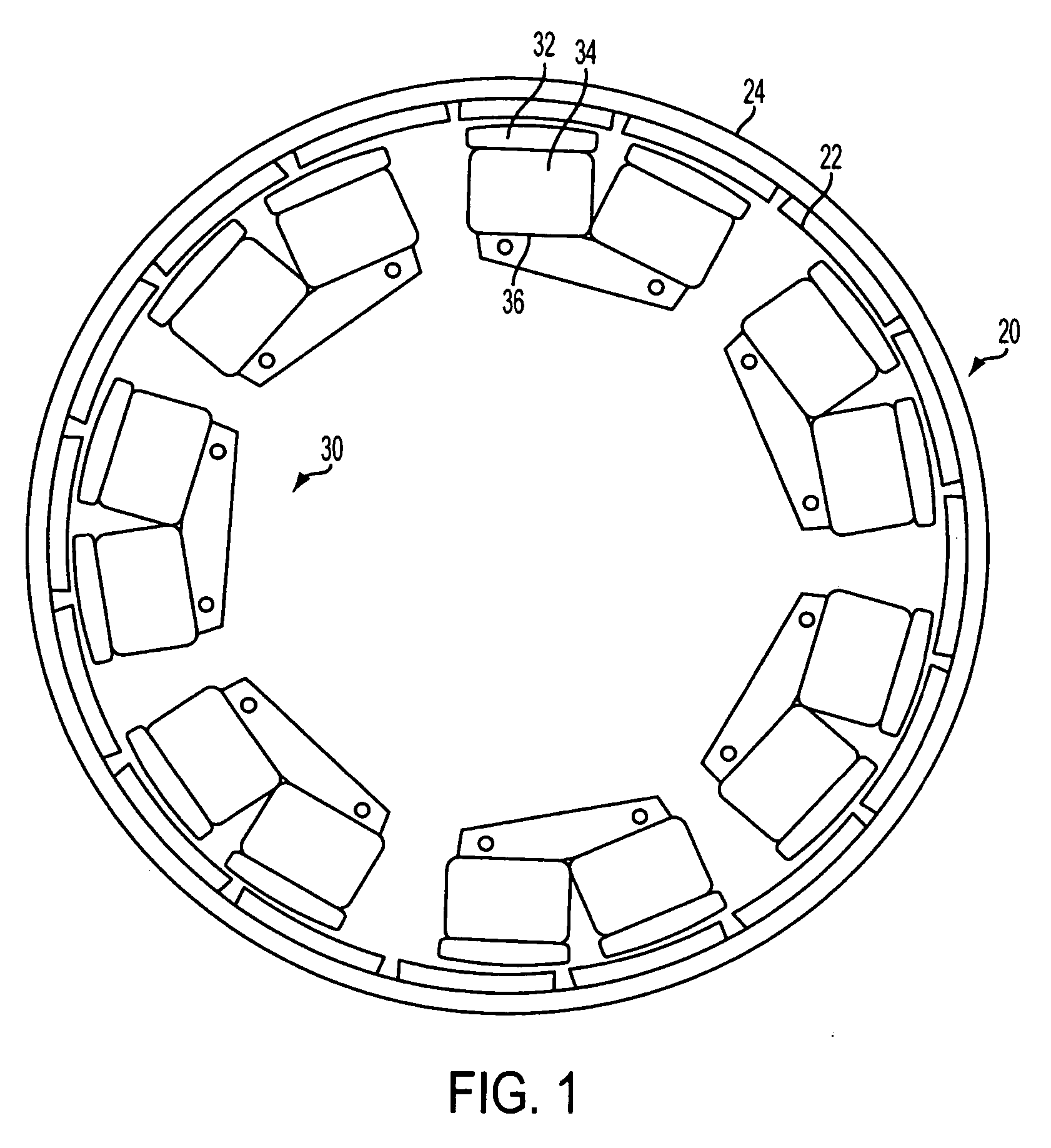Dynamoelectric machine having heat pipes embedded in stator core