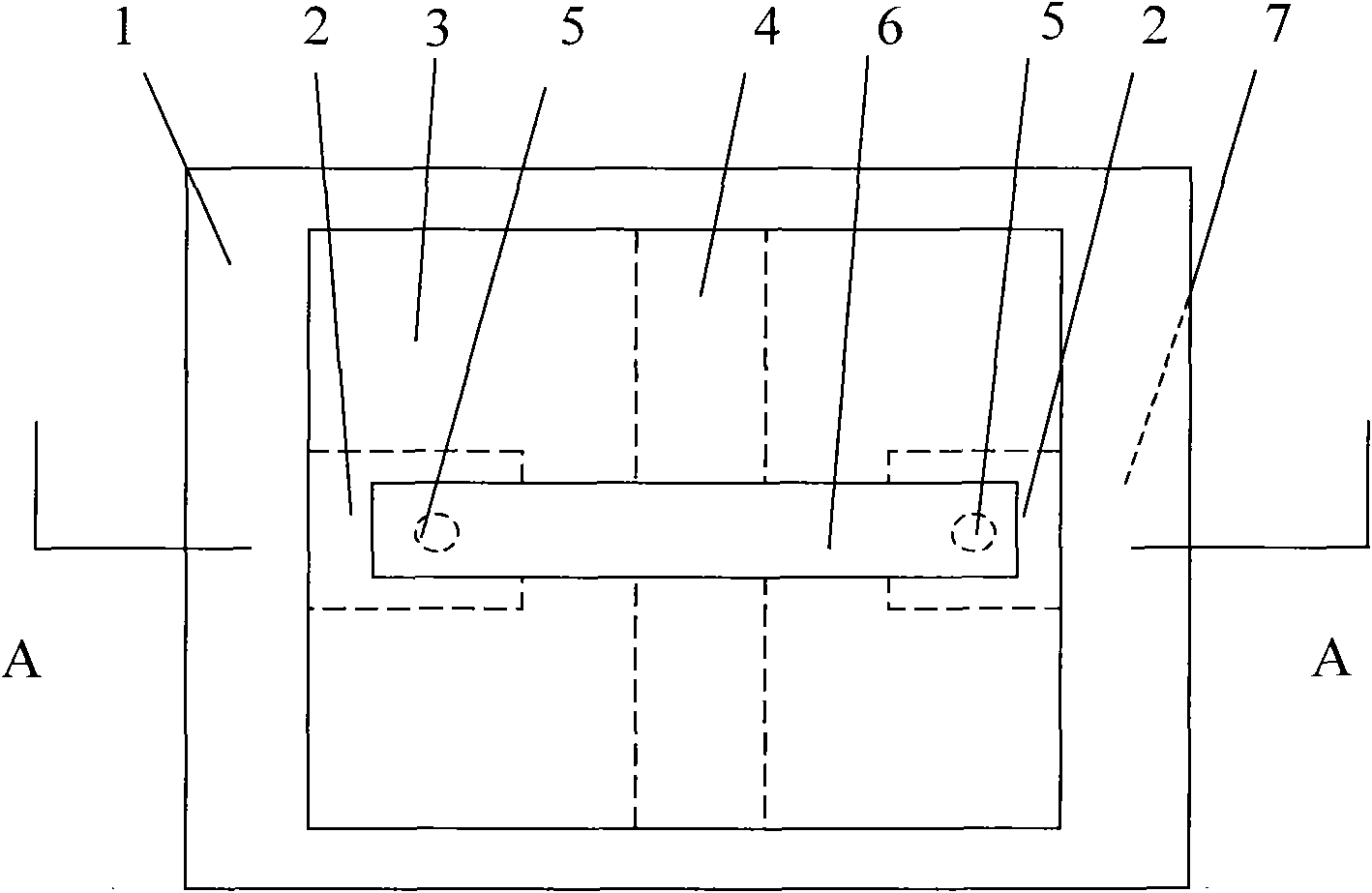 Capacitance type touch screen and manufacturing method thereof