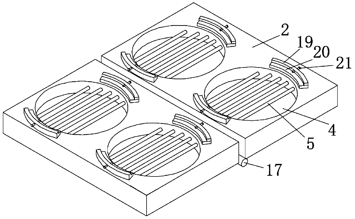 Forming device for processing black sesame balls and working method thereof