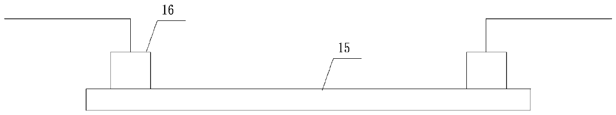 Test device and method for research of rock pore scale multi-phase flow motion characteristic