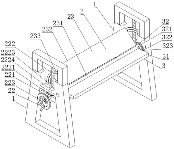 Angle-controllable manual angle folding device for metal plate machining and construction technology