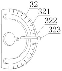 Angle-controllable manual angle folding device for metal plate machining and construction technology