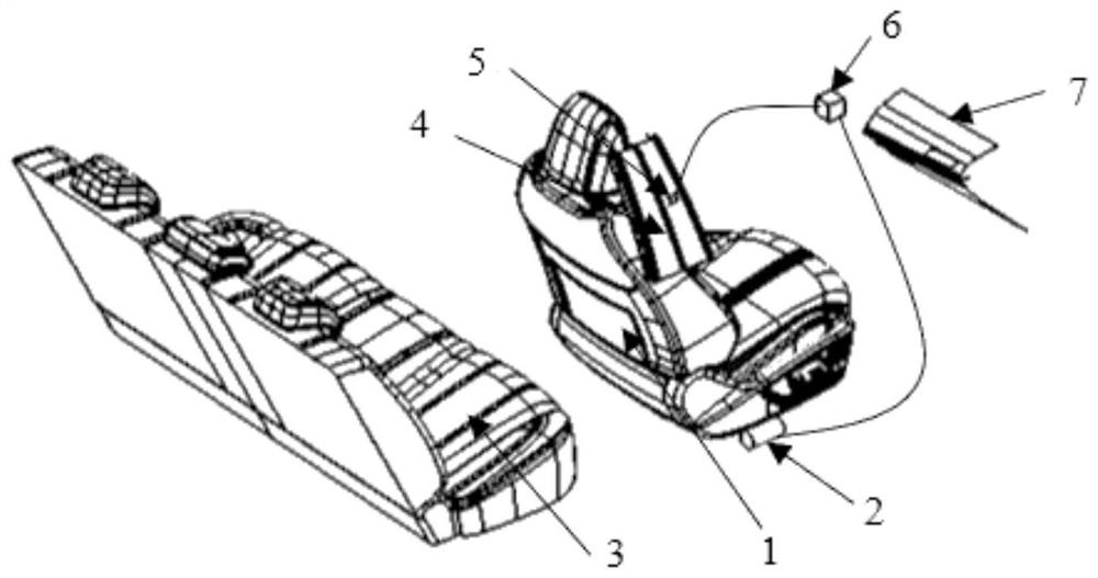 Self-adaptive riding space adjusting system and adjusting method