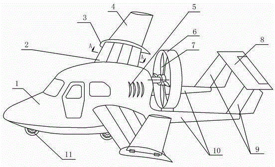 Variable wing type land, sea and air triphibian aircraft