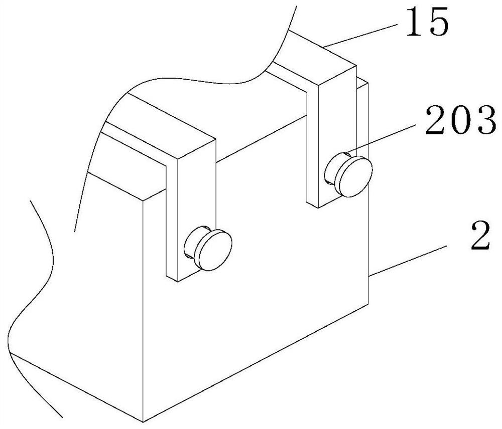 Anti-freezing heating device of telescopic sluice mechanical arm