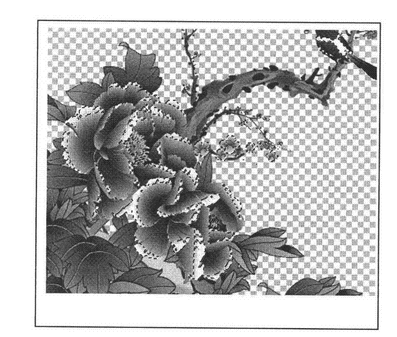 Method for printing and decorating lacquerware surface with ultraviolet curing printing ink (UV ink)