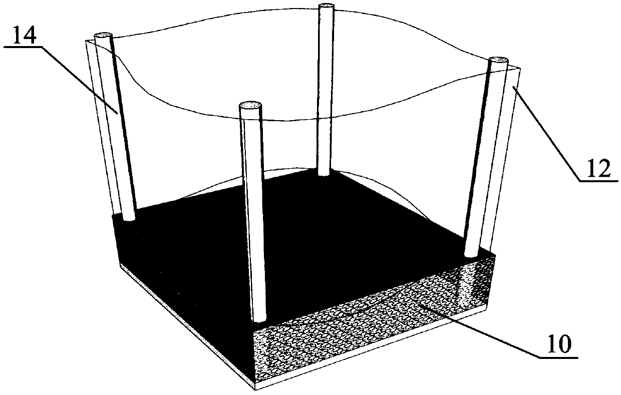 Water-permeable pavement structure based on construction waste smashing material and laying method of structure