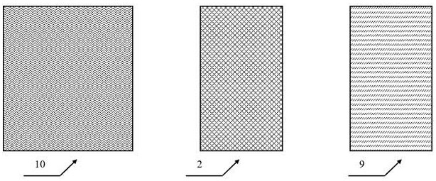 Device and method for observing vortex structure in porous medium transition flow