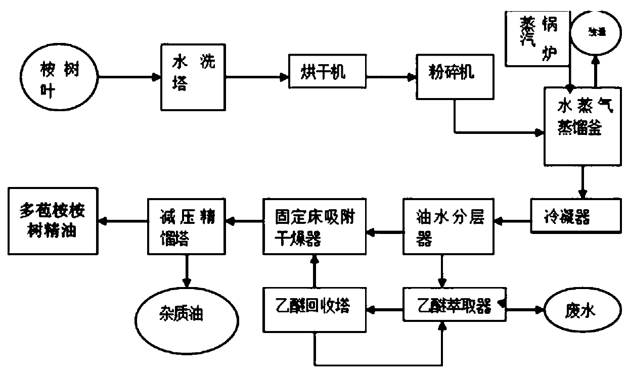 Eucalyptus polybractea essential oil and application of composite microbial agent of eucalyptus polybractea essential oil in preparation of crustacean insect repellents