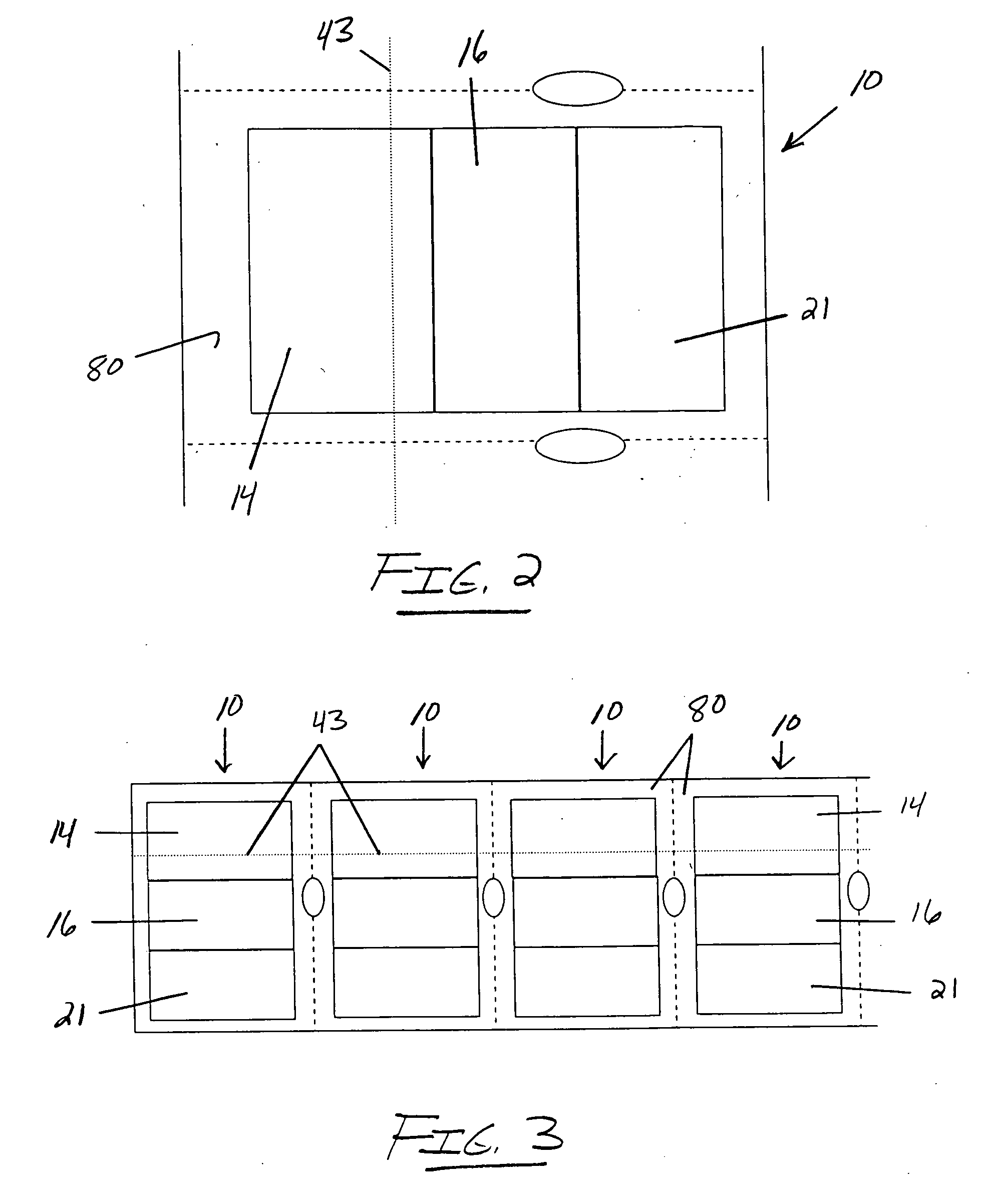 Multi-flag label and method of use