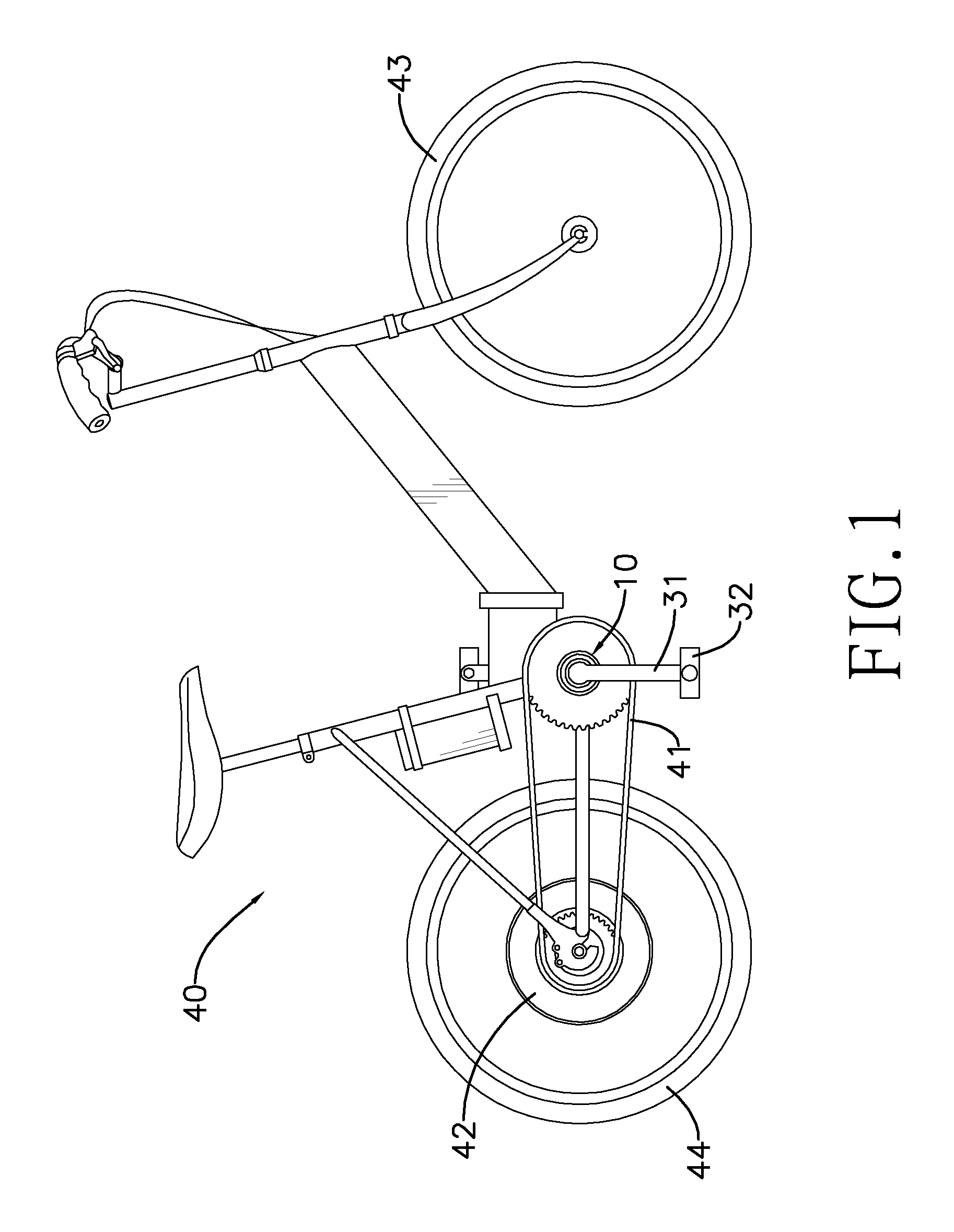 Torque sensor assembly for a power-assisted bicycle