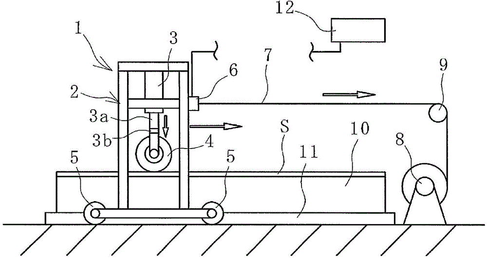 Method for measuring resistance of conveyor belt to getting over support roller, and device therefor