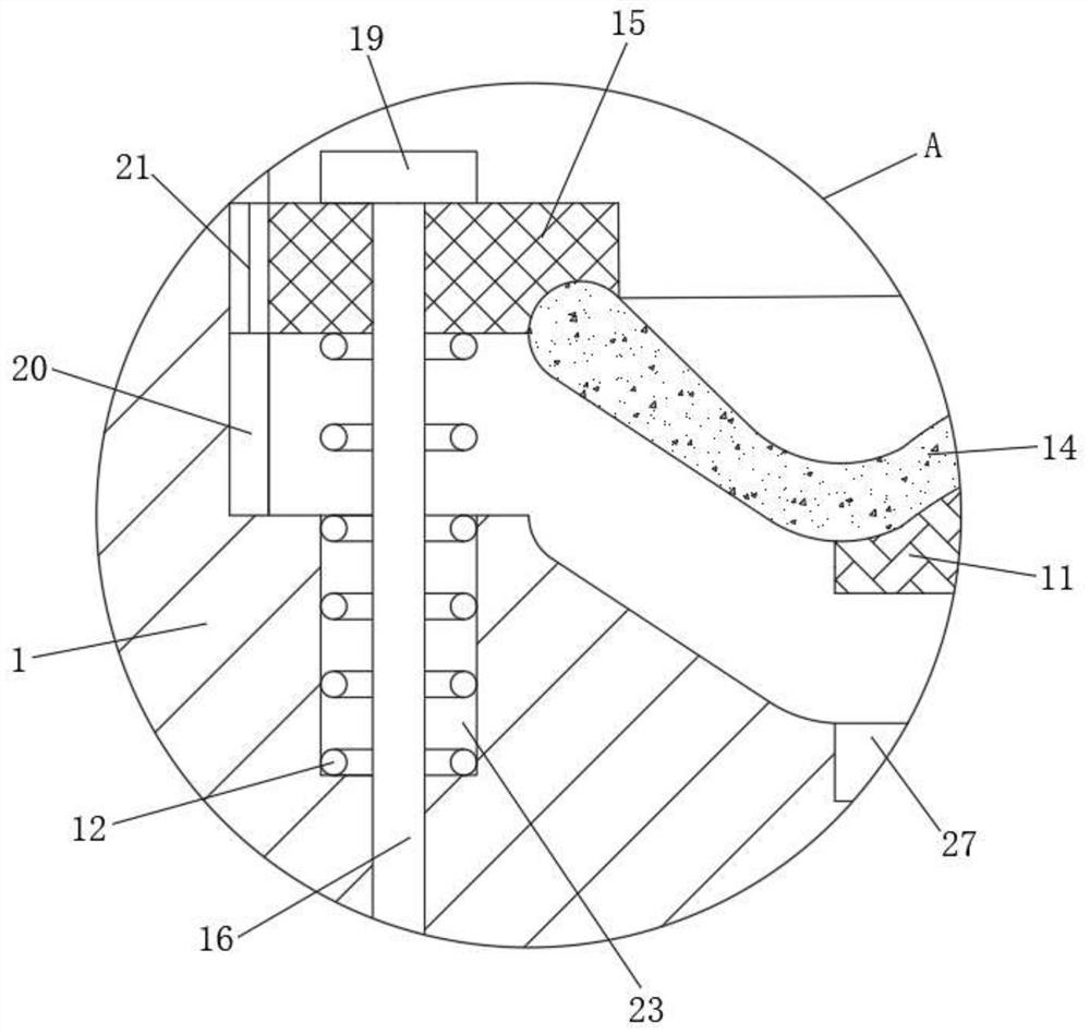 A stable clamping tool for sole glue coating and clamping