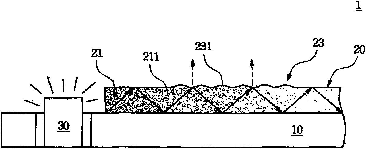 Electronic device with luminous grain shell