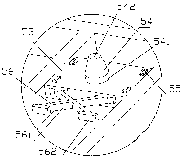 Spinning spool storage equipment with sterilization adjusting device