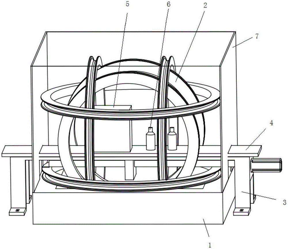 Multi-functional device for simulating space environment foundation