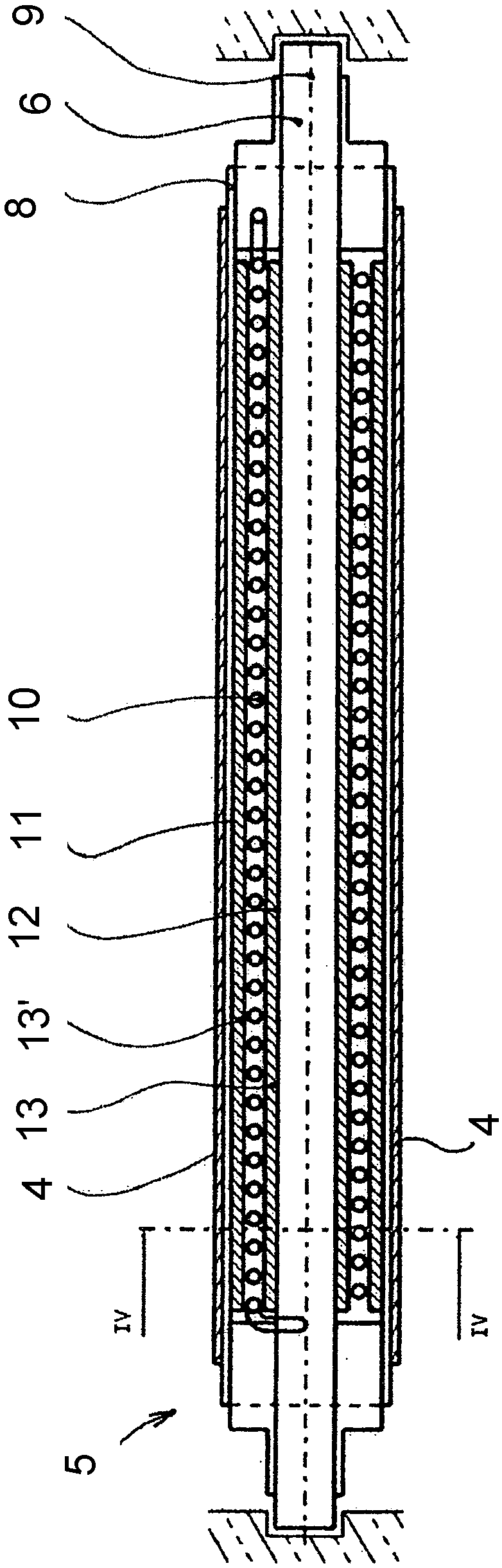 Winding mechanism for sunscreen