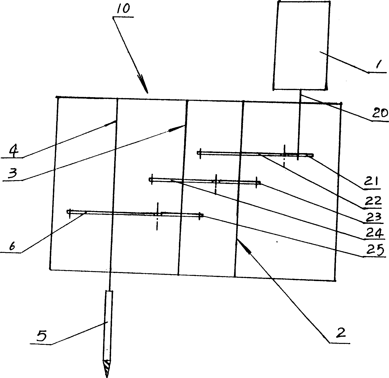 Concrete drilling hole machine with friction sheet