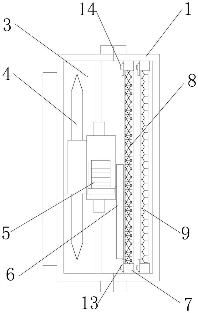 Ventilation device for production workshop