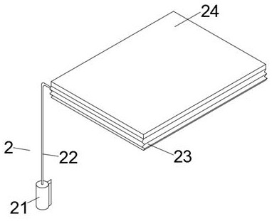 Defrosting and dedusting integrated device for air conditioner outdoor heat exchanger