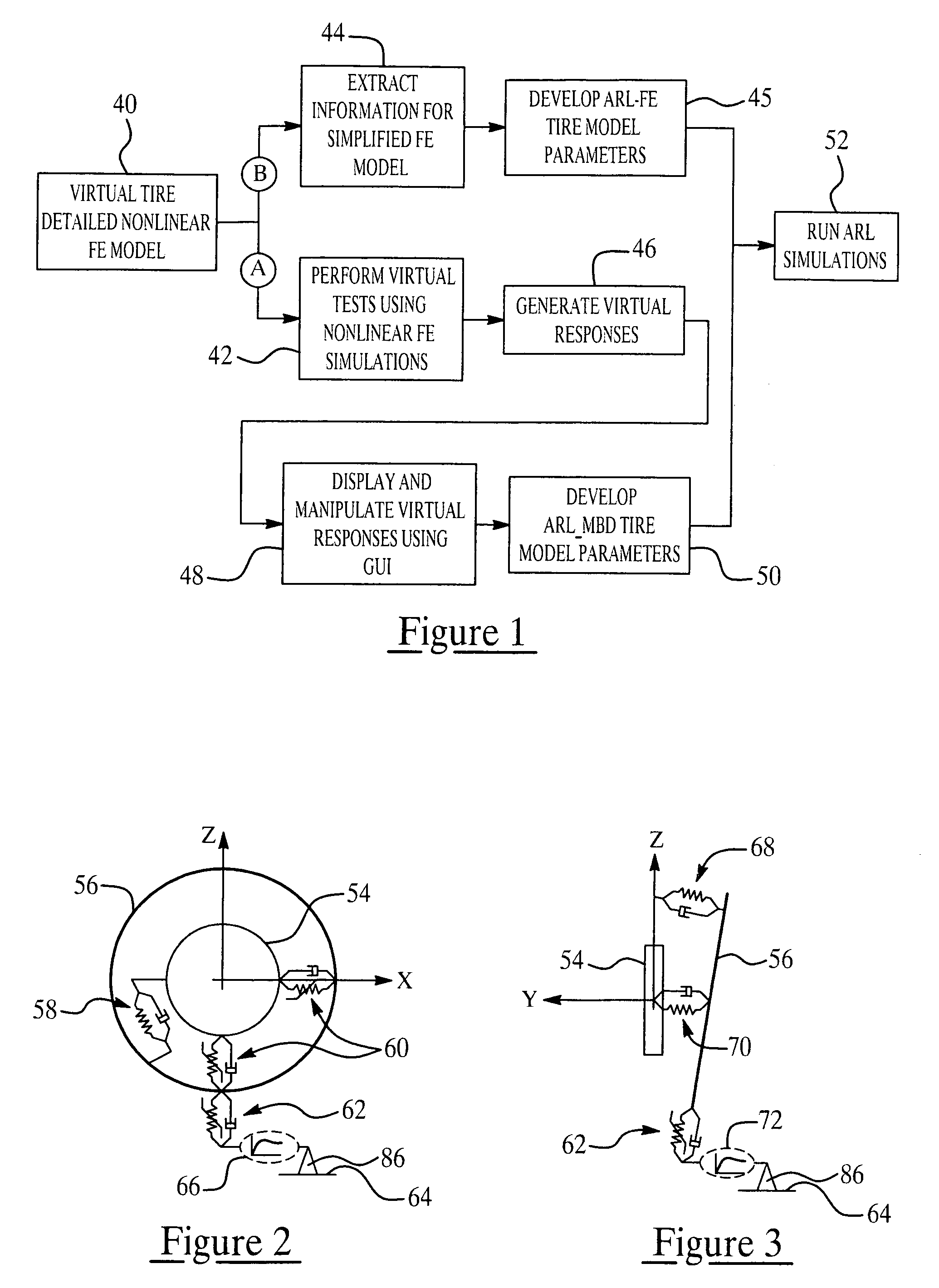 System for virtual prediction of road loads