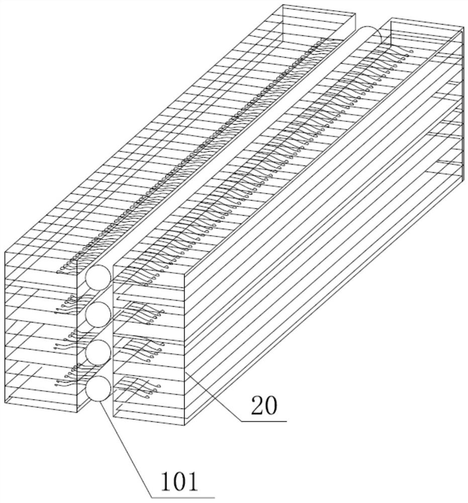 Air supply temperature adjusting device and cage culture equipment