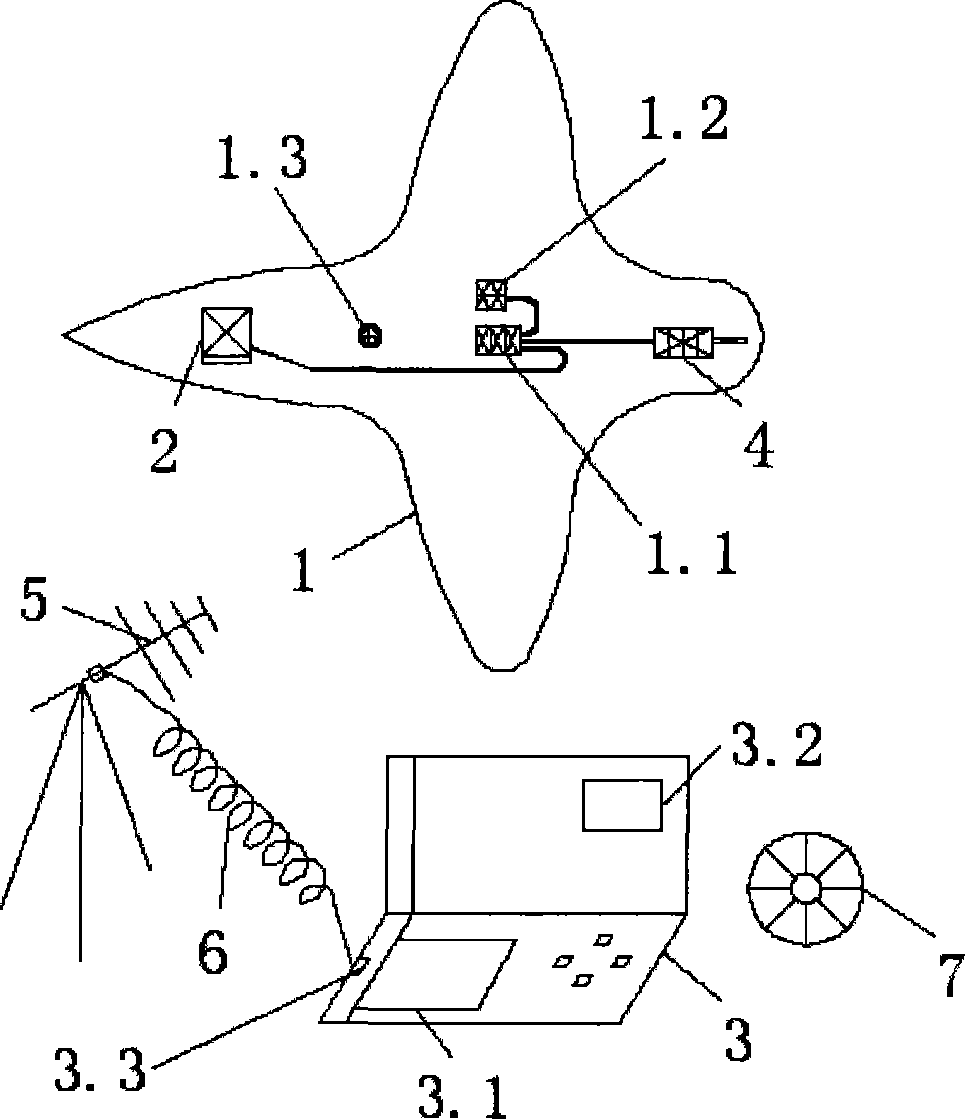 Aviation close range photography displacement measurement system based on unmanned aerial vehicle as well as measurement method thereof