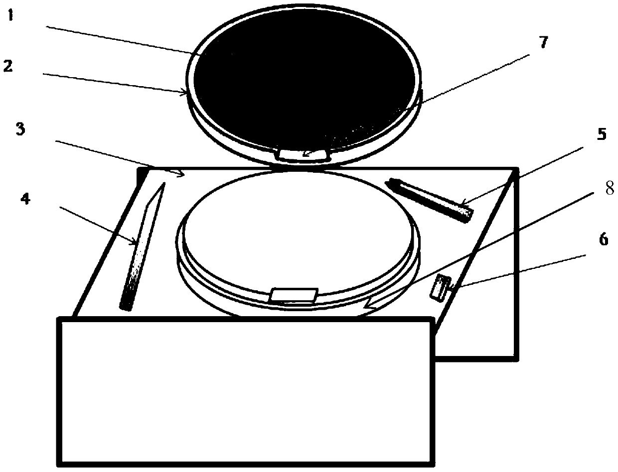 Method and apparatus for removing mucous membrane from wafer