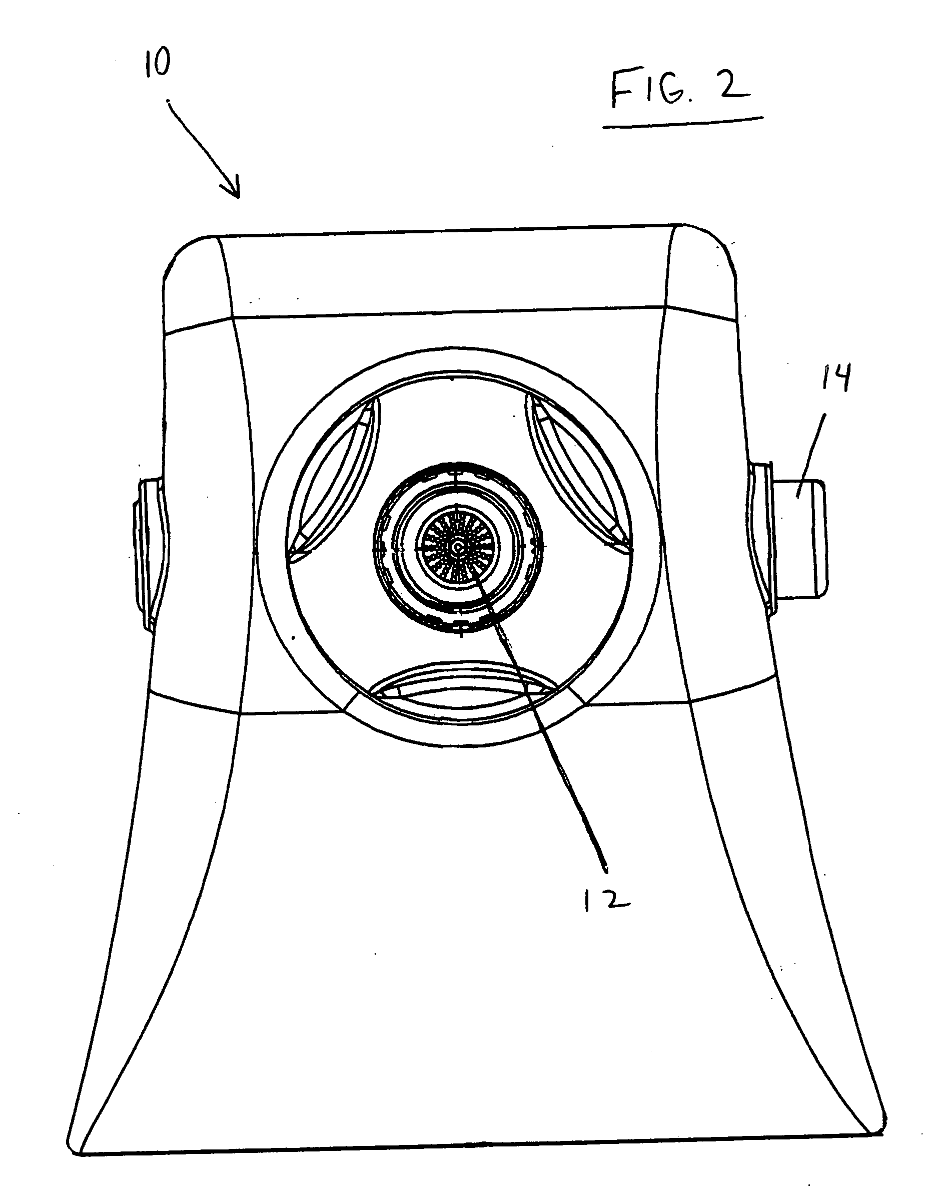 Combination showerhead with waterfall nozzle