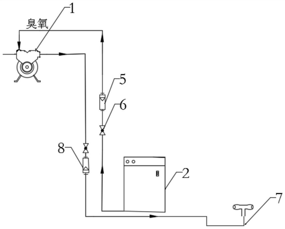 Copper-containing wastewater treatment process and its application