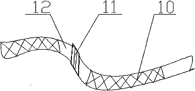 External-tying universal type roller-skating elastic device