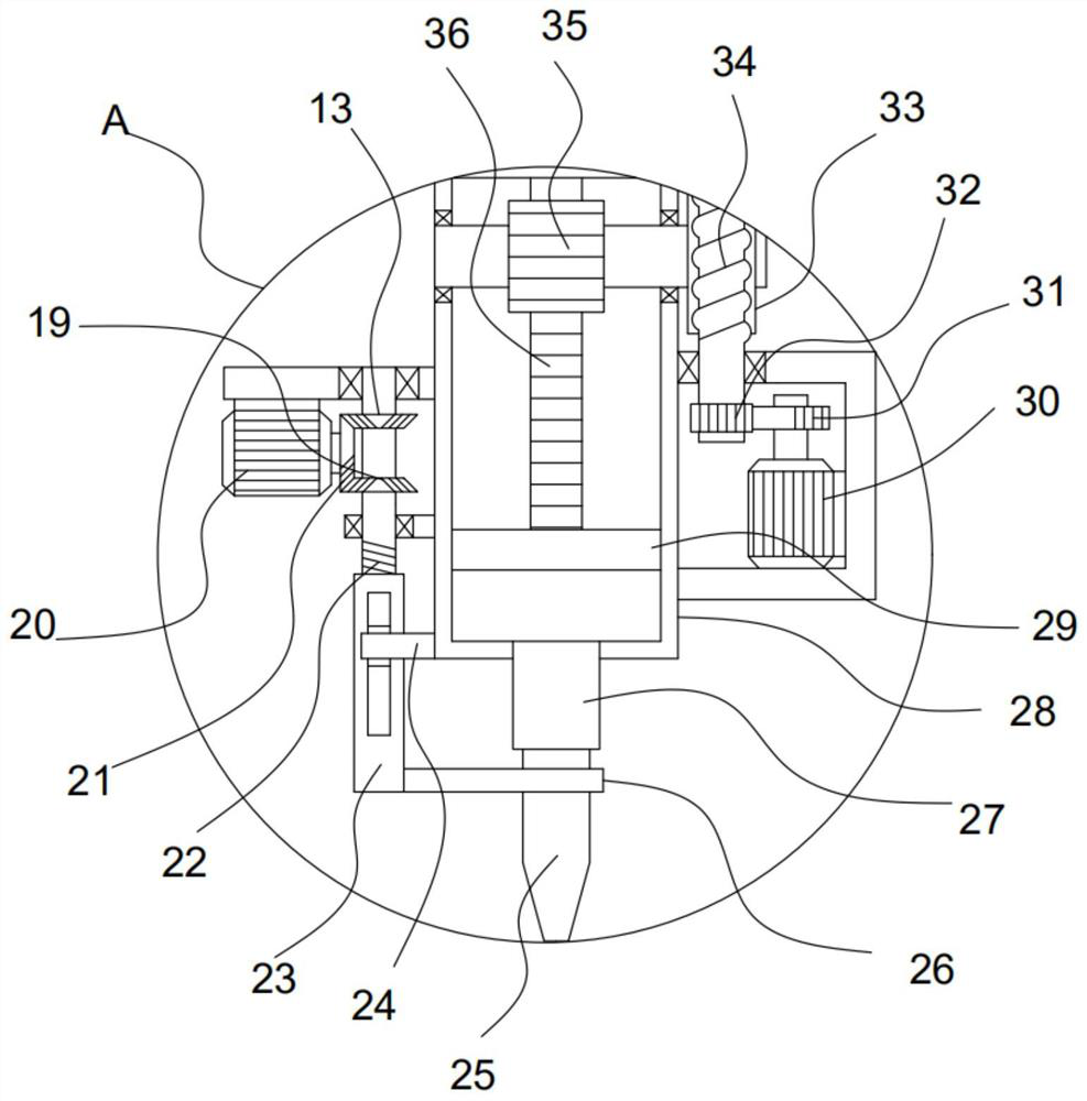 A medical clinical microorganism detection sampling device