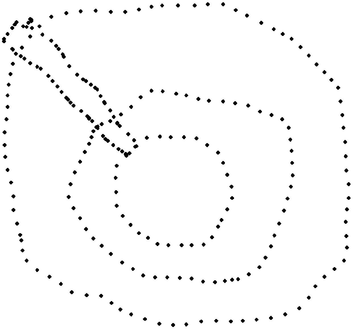 Estimation Algorithm of Field Strength Parameters in Radio Environment Map