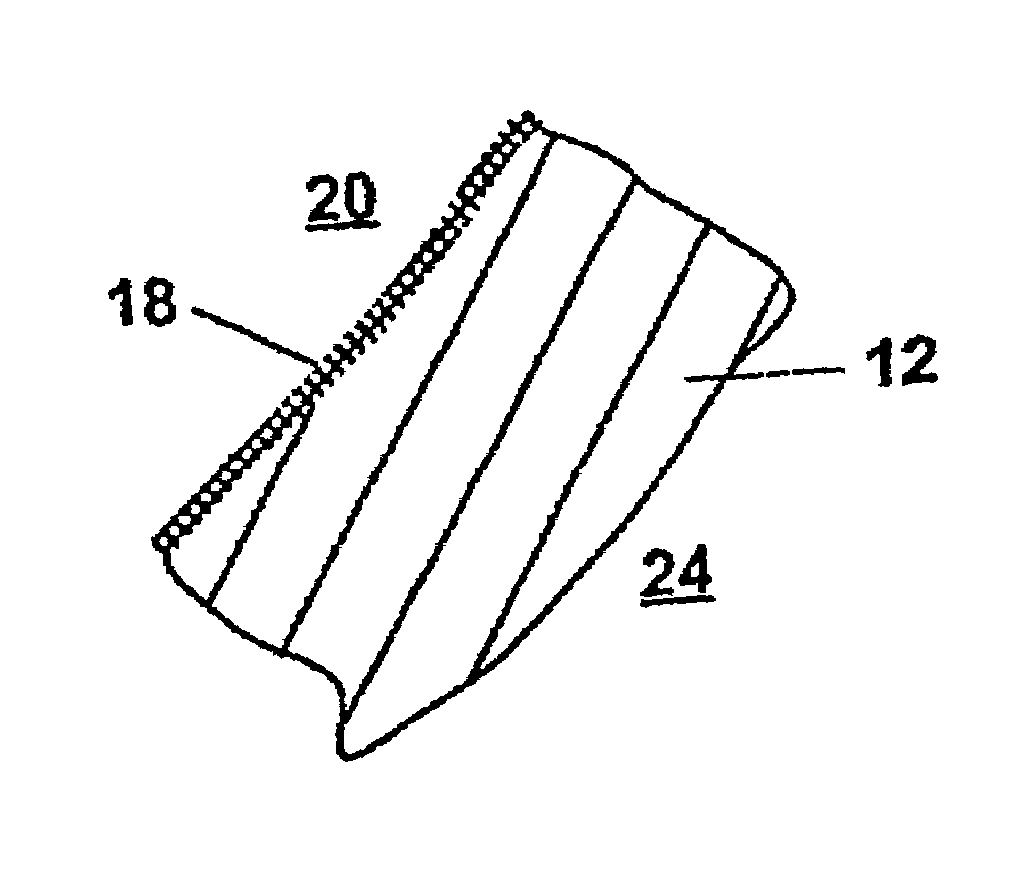 Gas tight vessel with a diffusion barrier layer of metal hydrides