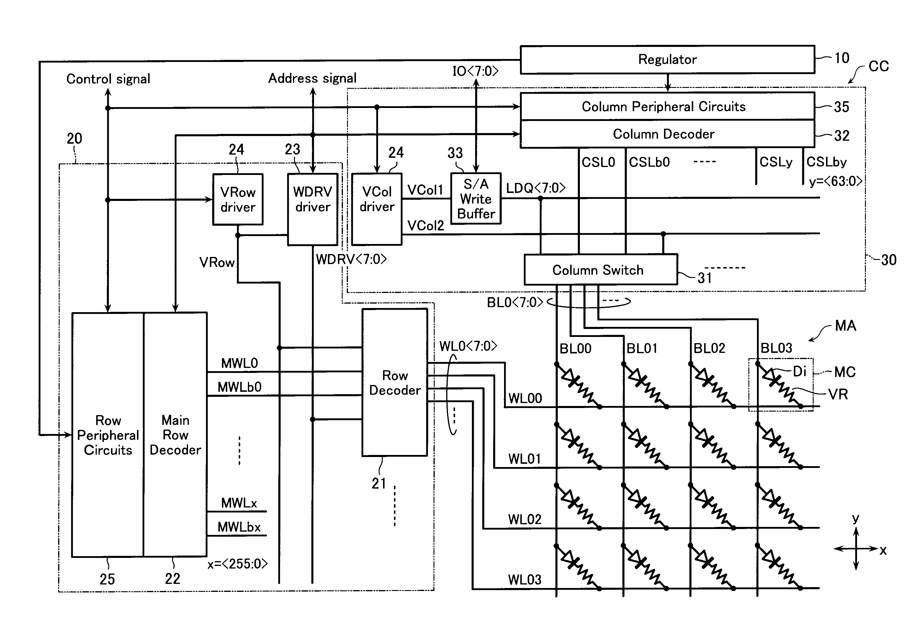 Nonvolatile semiconductor memory device and method of resetting the same