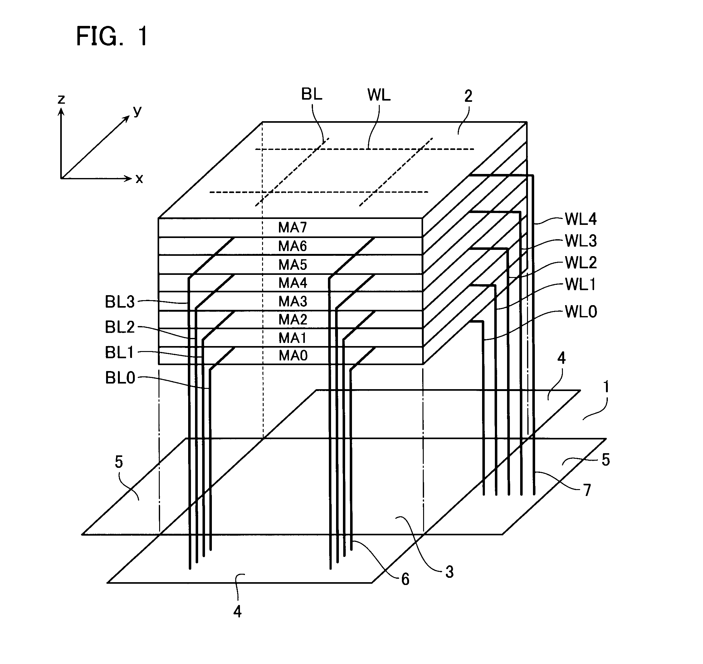 Nonvolatile semiconductor memory device and method of resetting the same