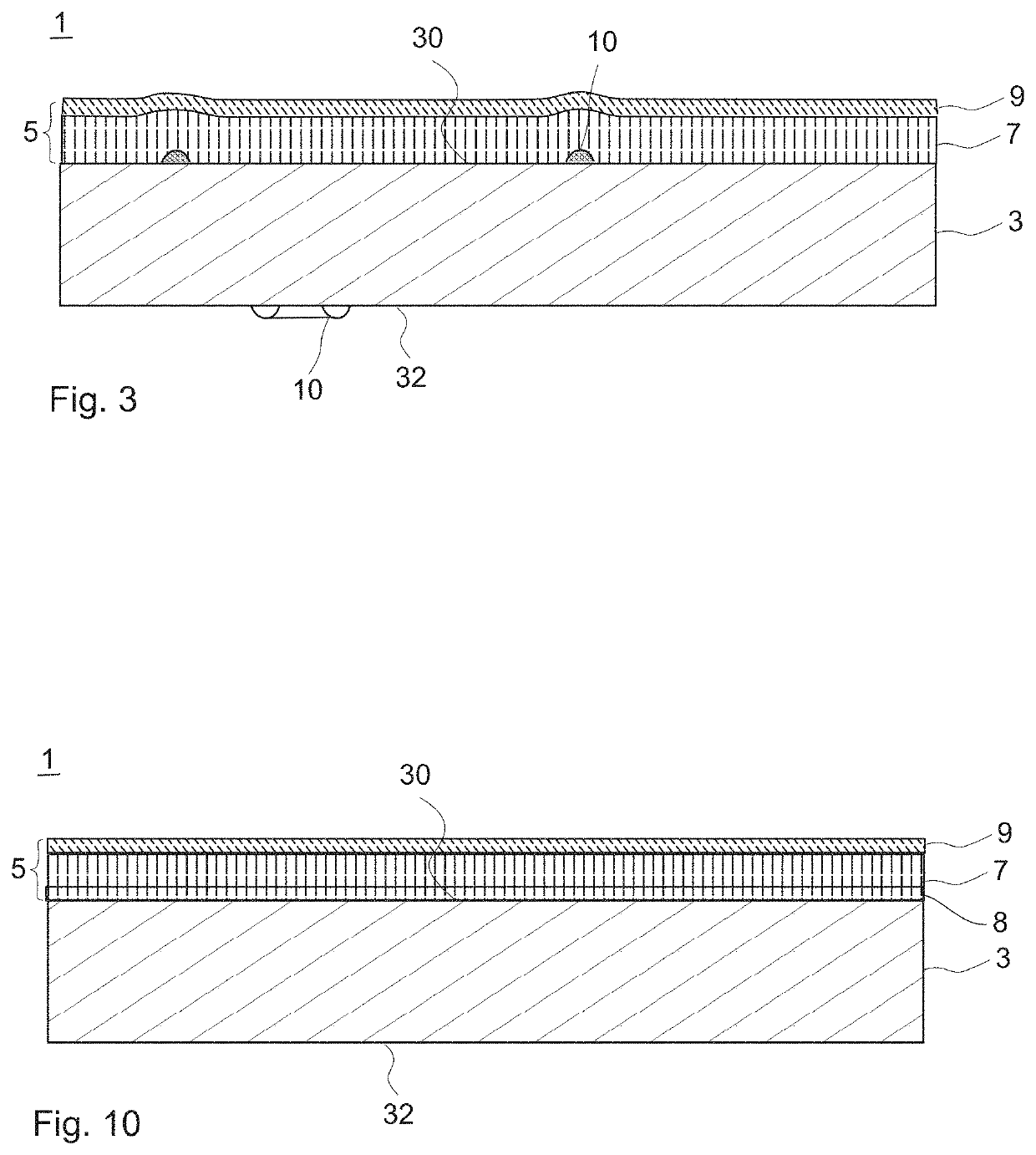 Coated protective glazing