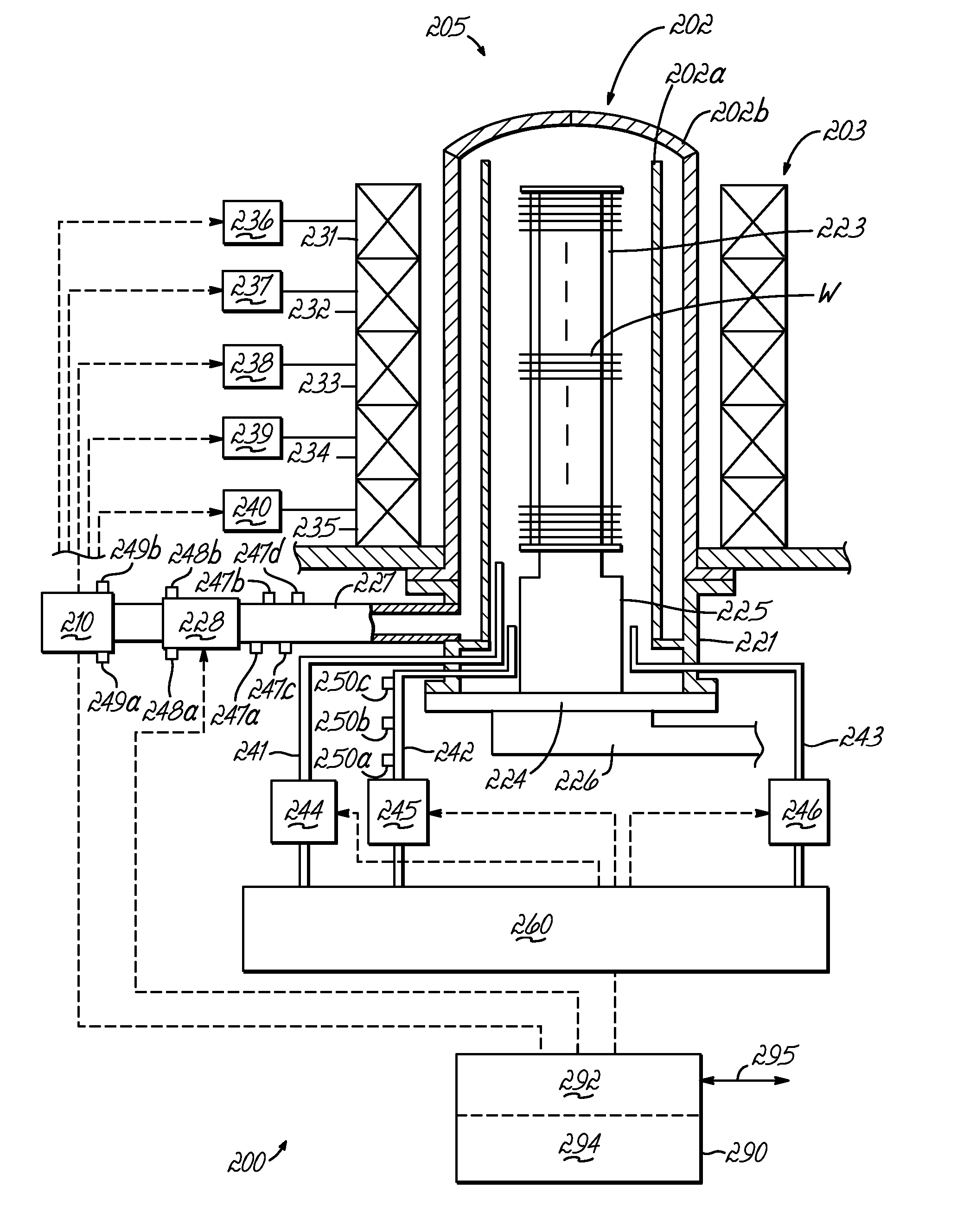 Method of monitoring a semiconductor processing system using a wireless sensor network