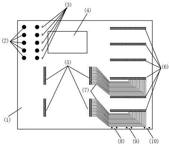 Nuclear electronics experiment teaching instrument and experimental method thereof