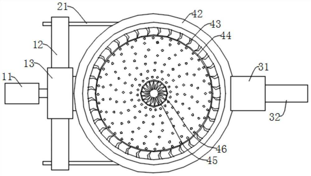 Throwing washing assisting device of full-automatic cleaning machine