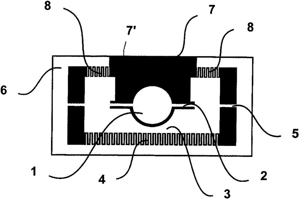 Microactuator arrangement for deflecting electromagnetic radiation