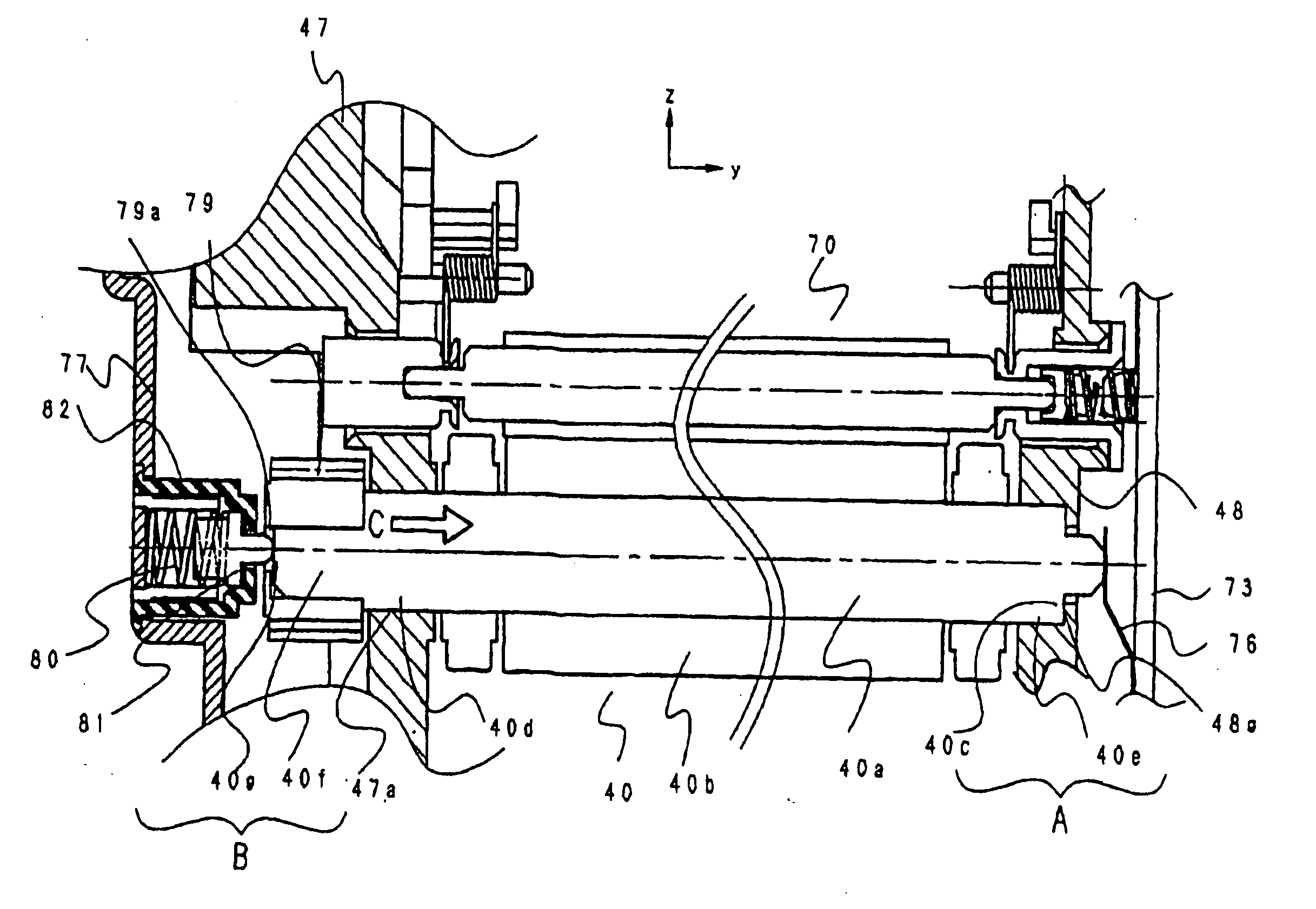 Developing device, developing cartridge, process cartridge, and image forming apparatus using these