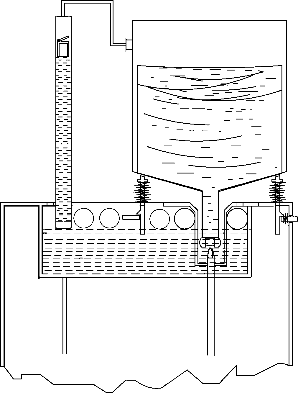 Water supplying system of water dispenser