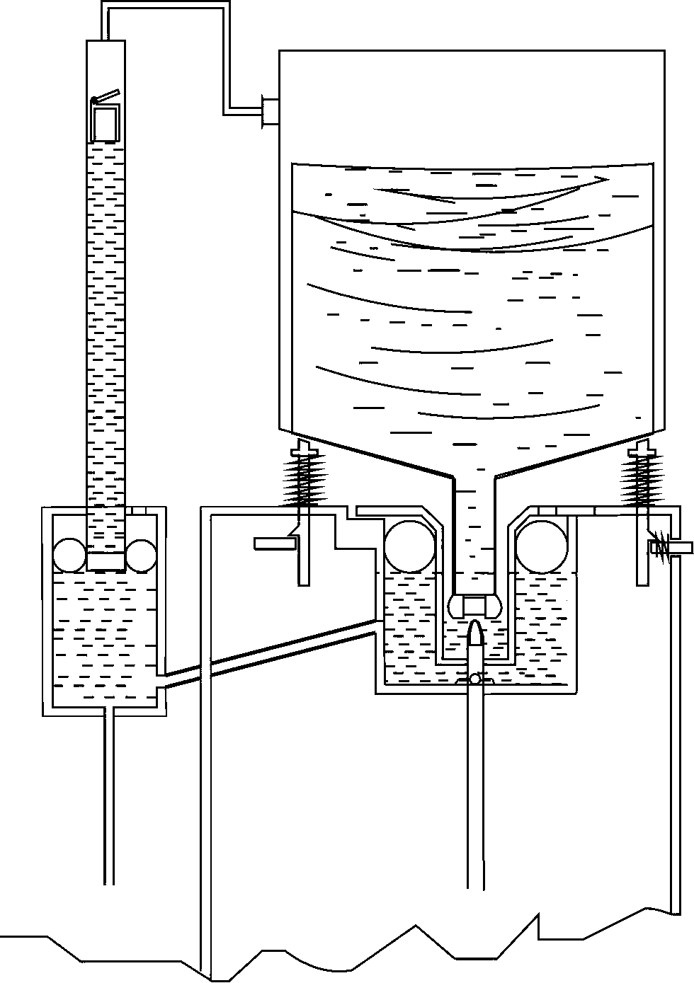 Water supplying system of water dispenser