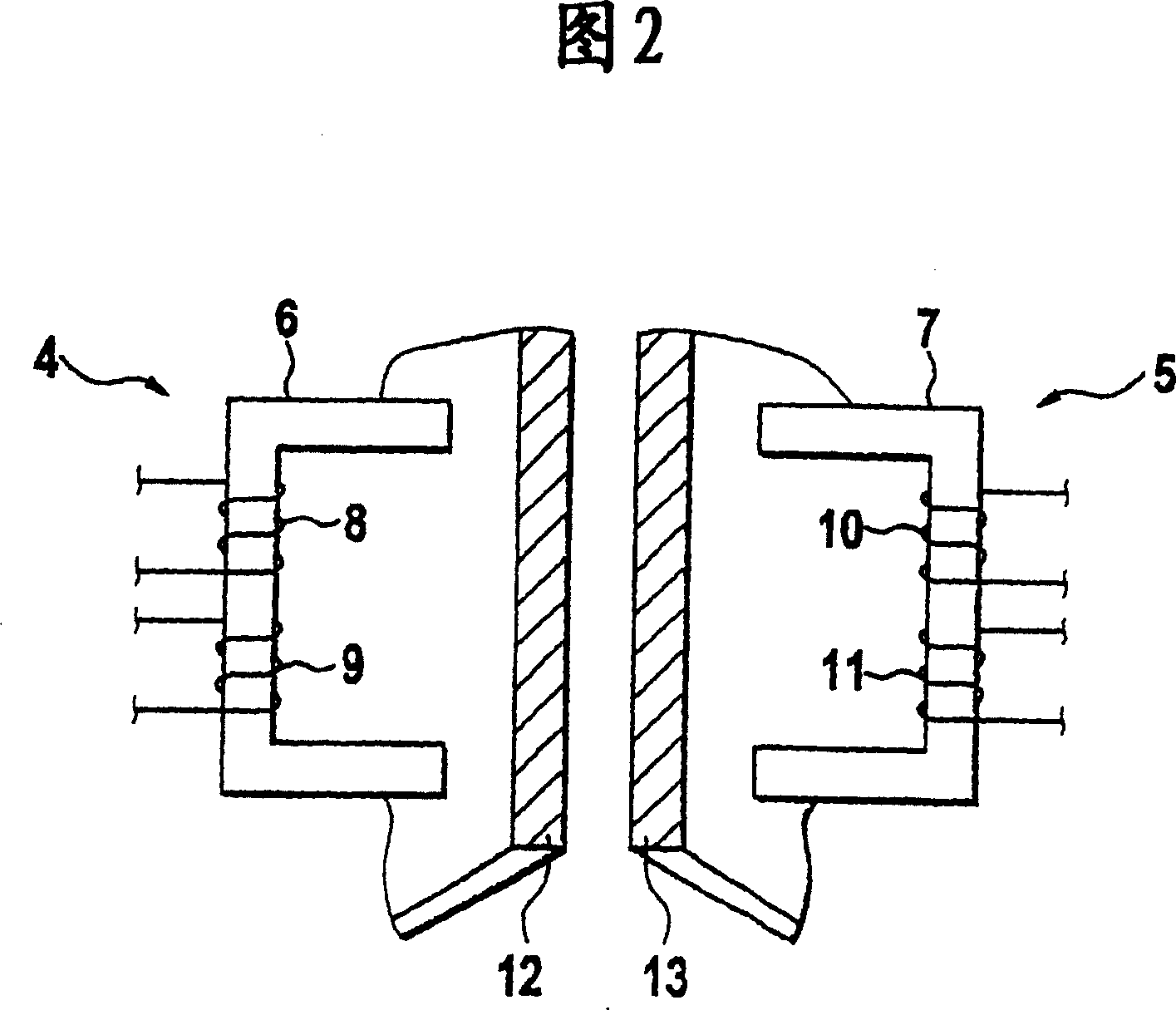 Method for transmitting energy and data and electric apparatus for realizing the same method